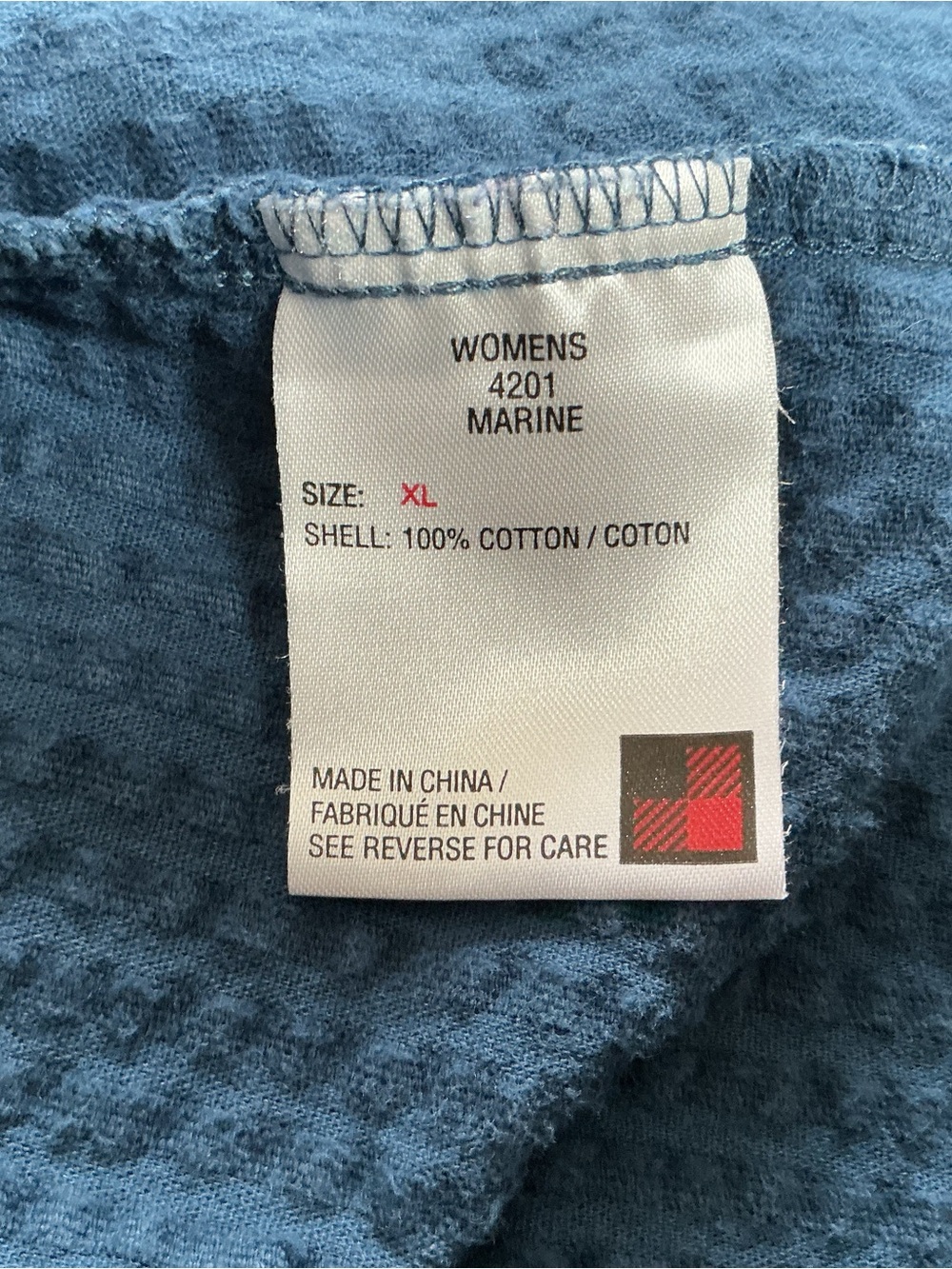 Woolrich Womens XL Vest Lot 2 Purple Fleece & Marine Blue Corded Waffle Zip⁠ - Picture 15 of 16